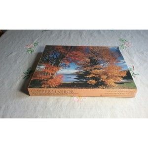 VTG 1991 COPPER HARBOR 550 Pc Jigsaw Puzzle Josiah Davidson New Sealed USA